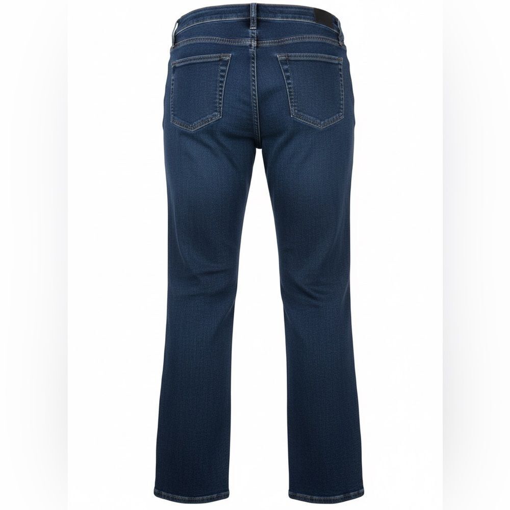 Style & Co. Straight Leg Jeans - Medium Blue Wash - Size 16 - Picture 2 of 4